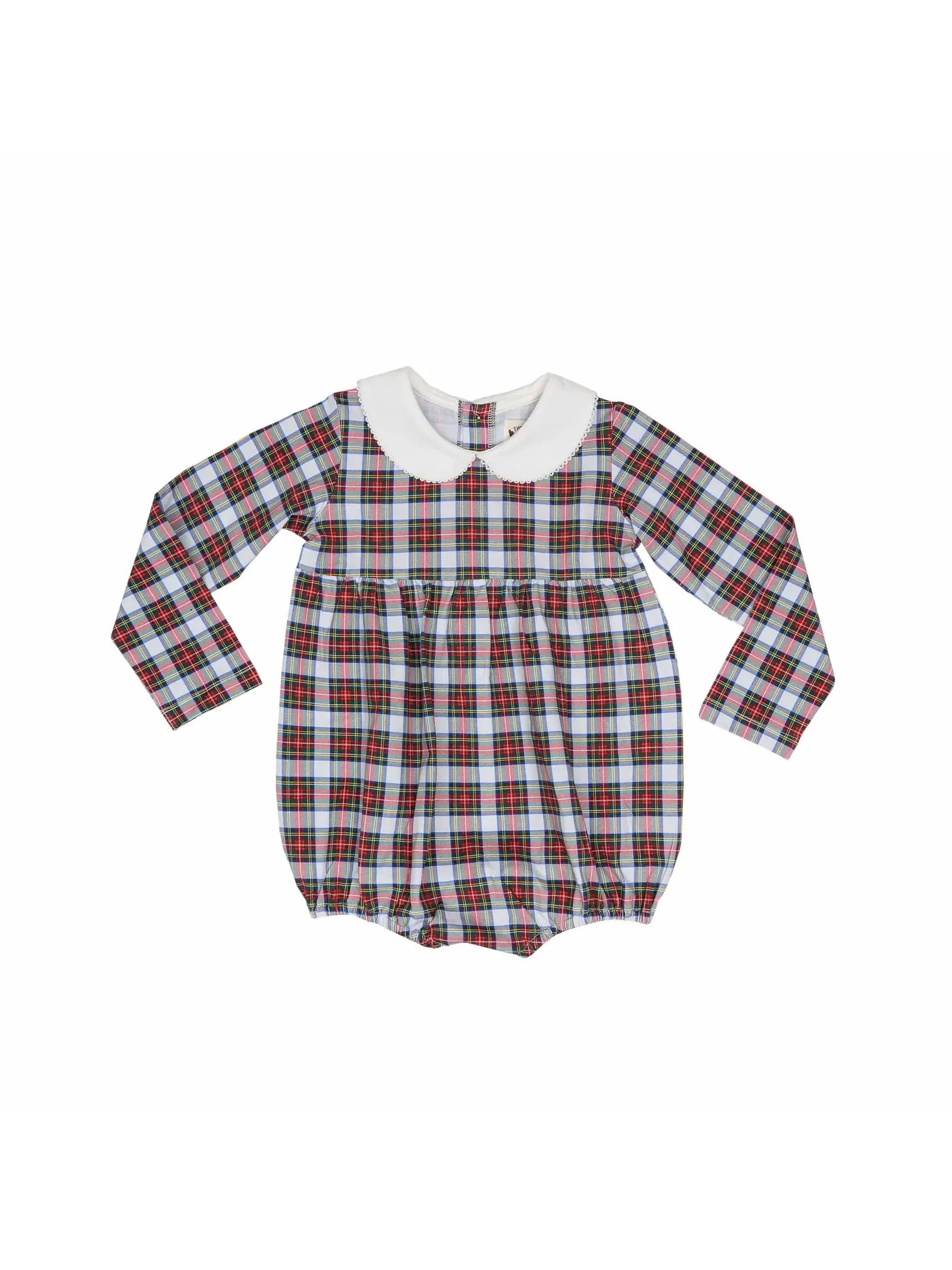 Long Sleeve Plaid Bubble – Contemporary Baby