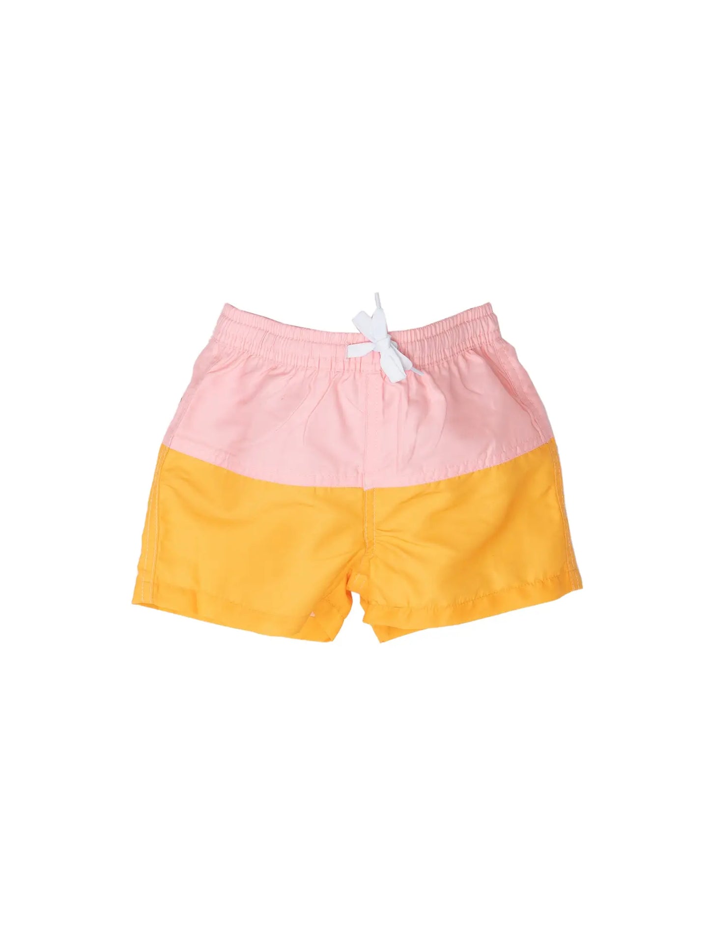 Pink and Orange Swim Trunks