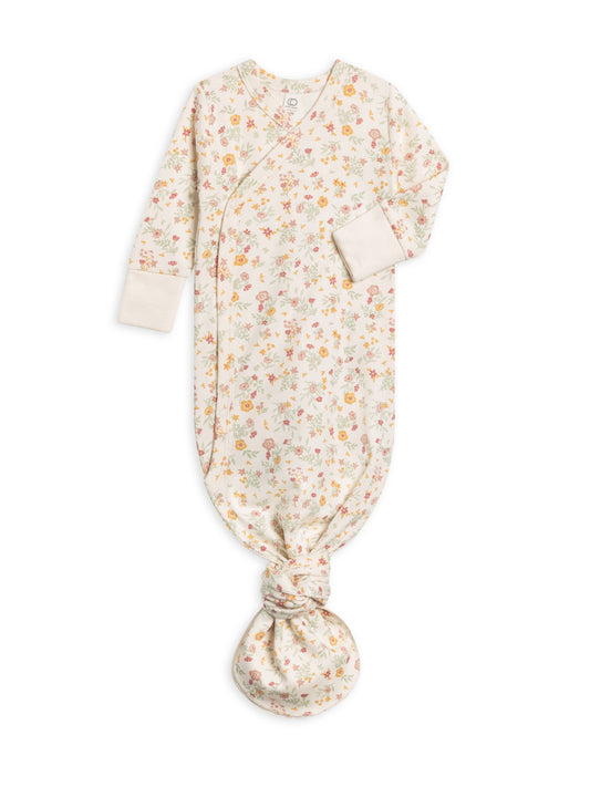 Organic Bianca Floral Kimono Gown