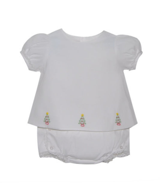 White Tree Diaper Set