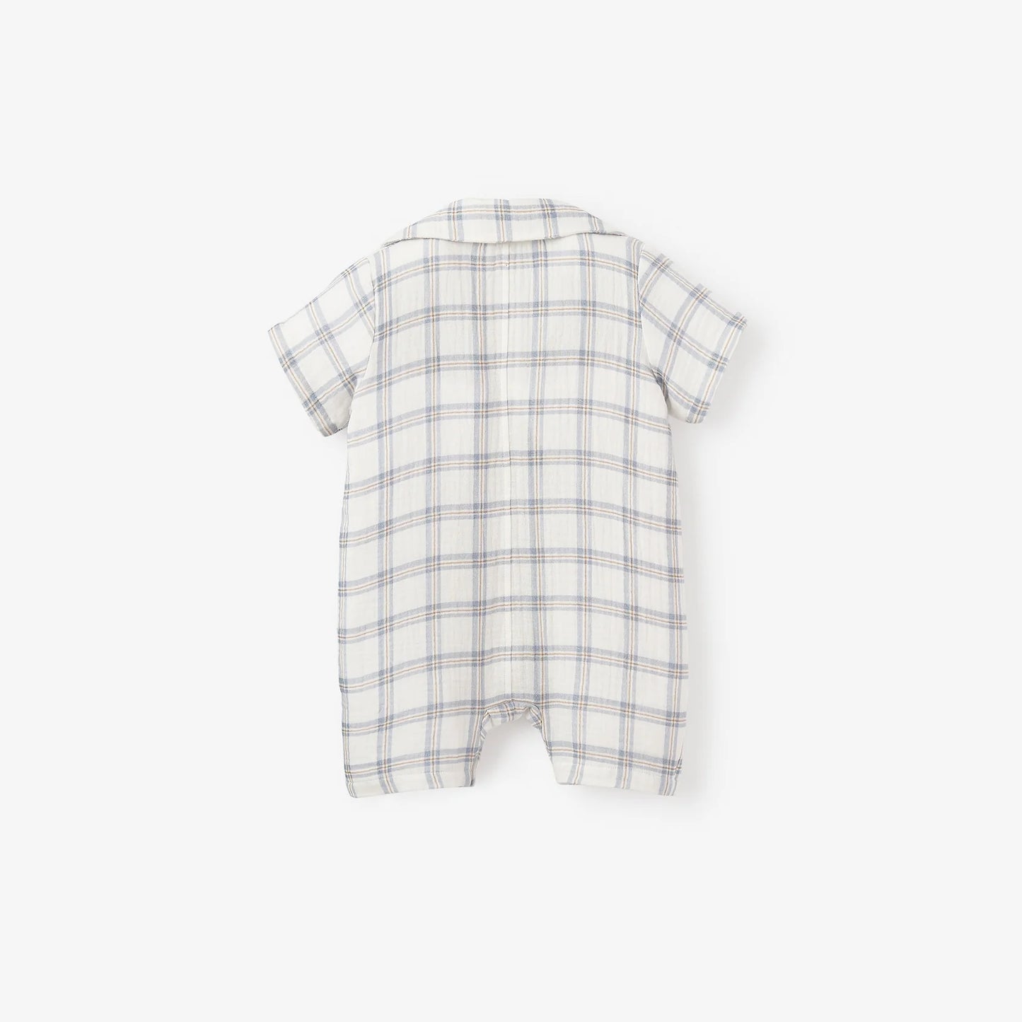 Plaid Organic Muslin Shortall