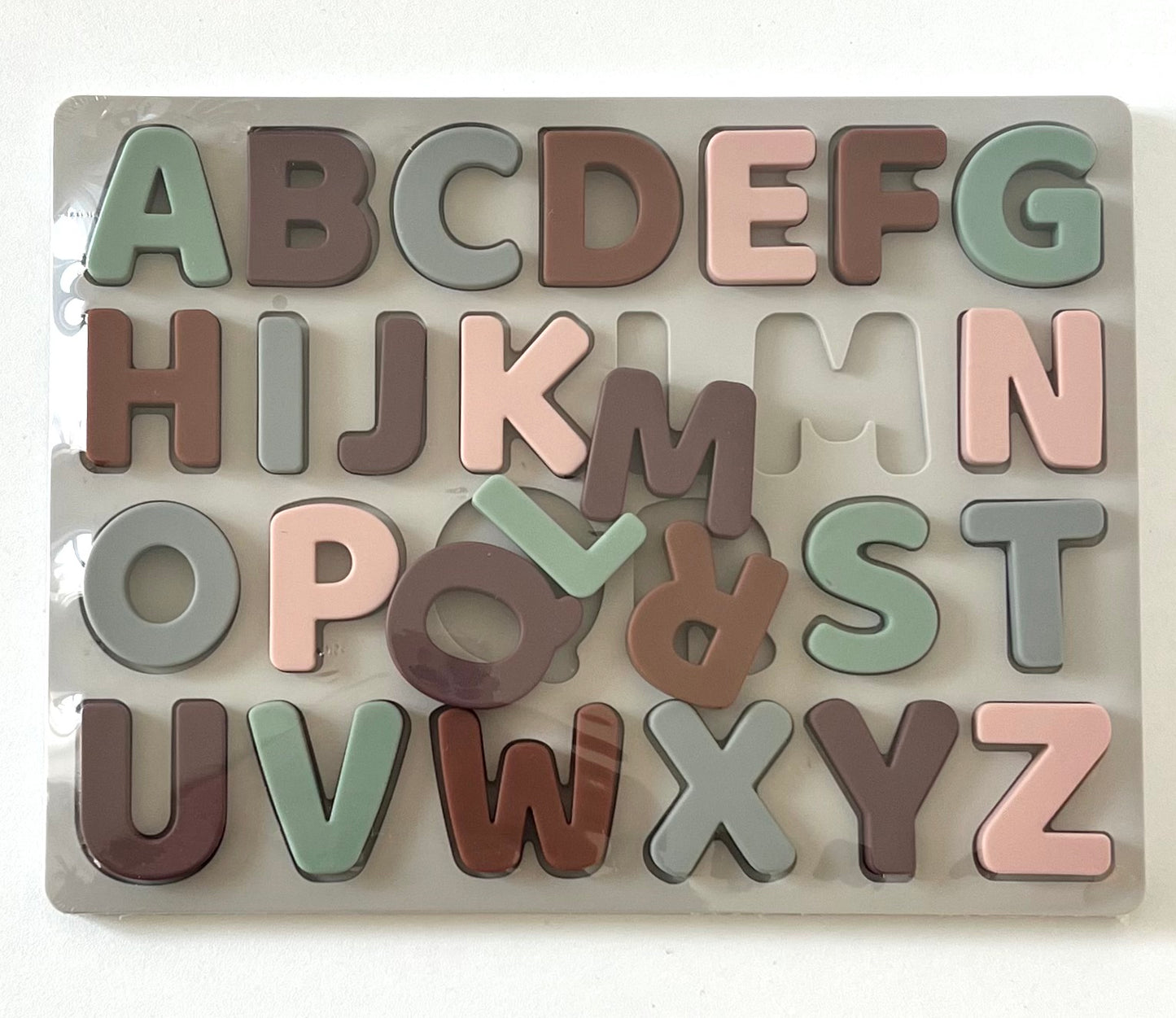 Silicone Alphabet