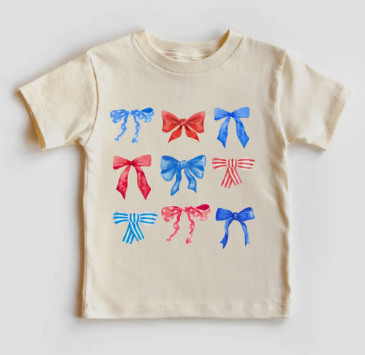 Patriotic Bow Tee