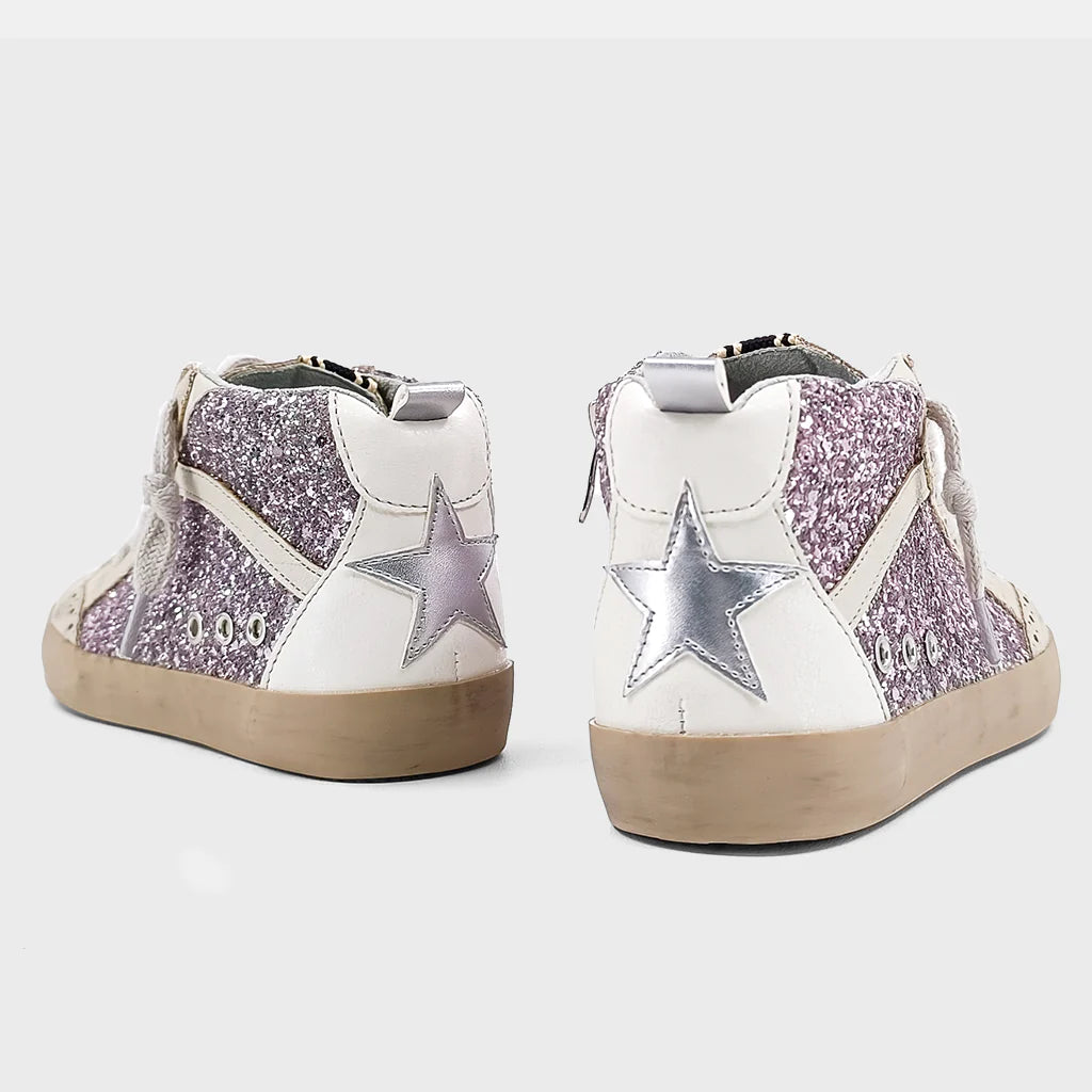 Riley Kids Lilac Glitter