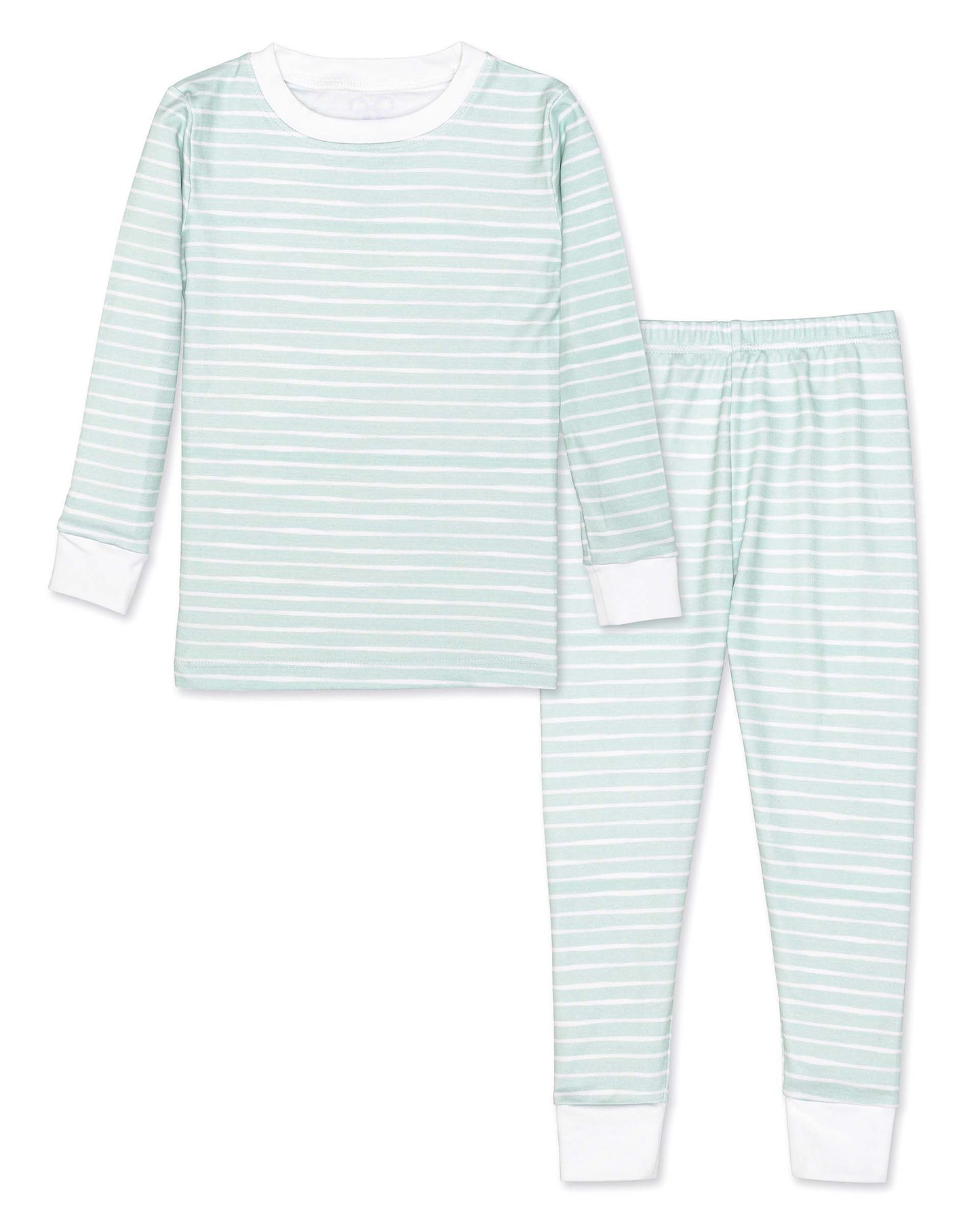 Sage Striped PJ Set