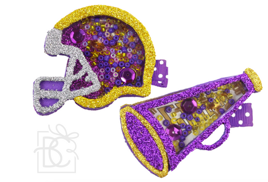 LSU Hair Clips