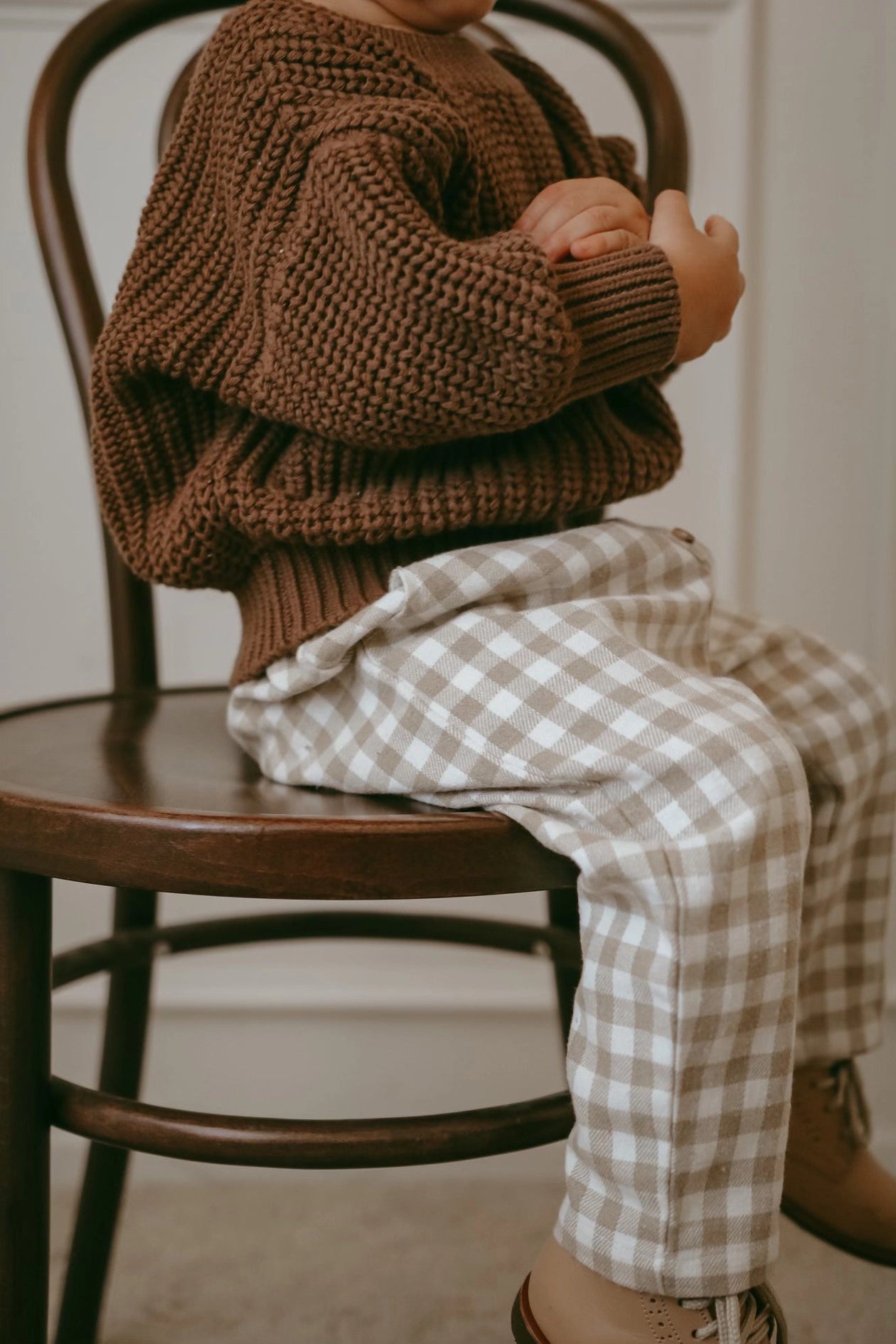 Chocolate Chunky Knit Sweater