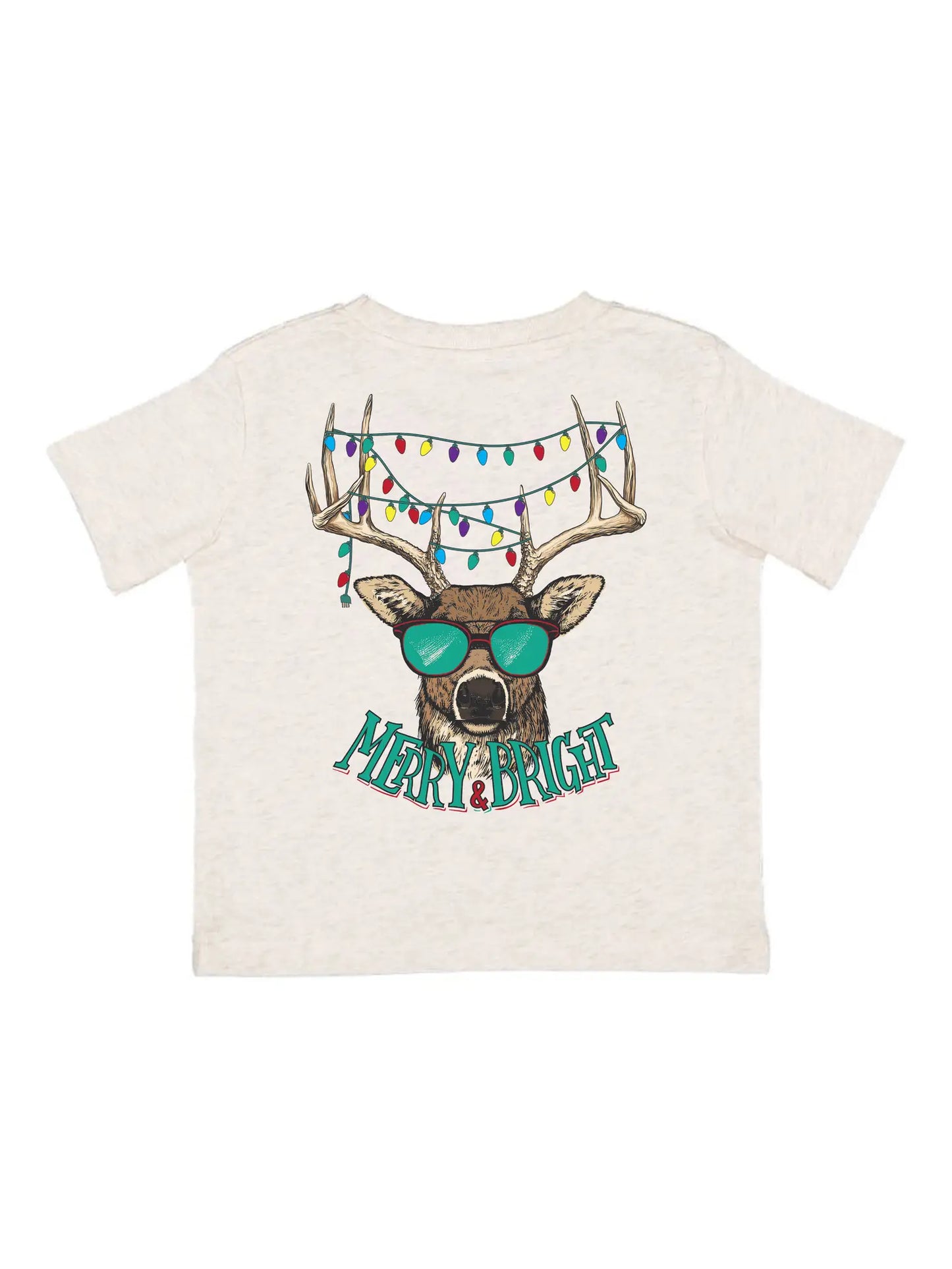 Festive Deer Kids Tee