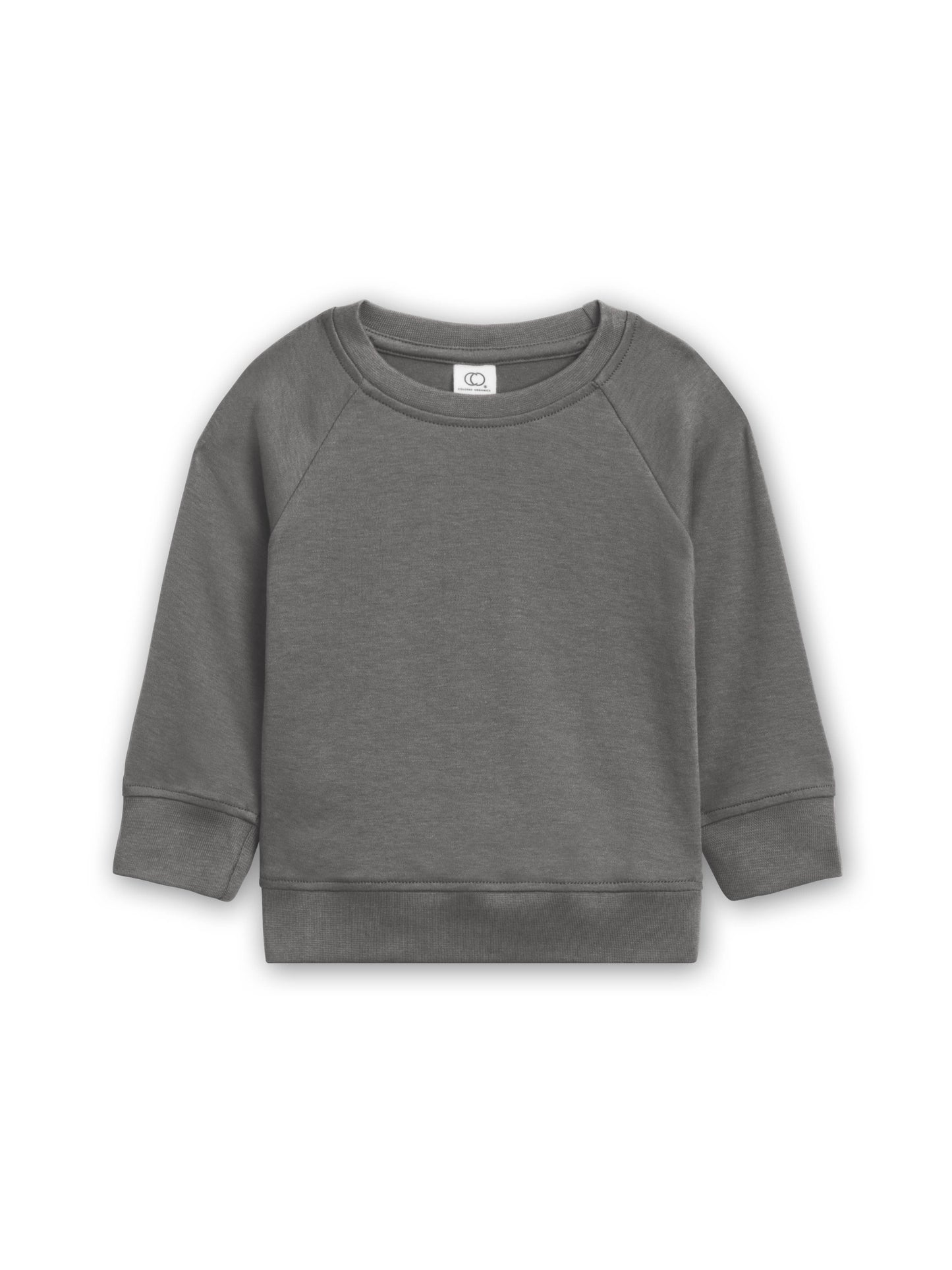 Organic Pullover - Pewter