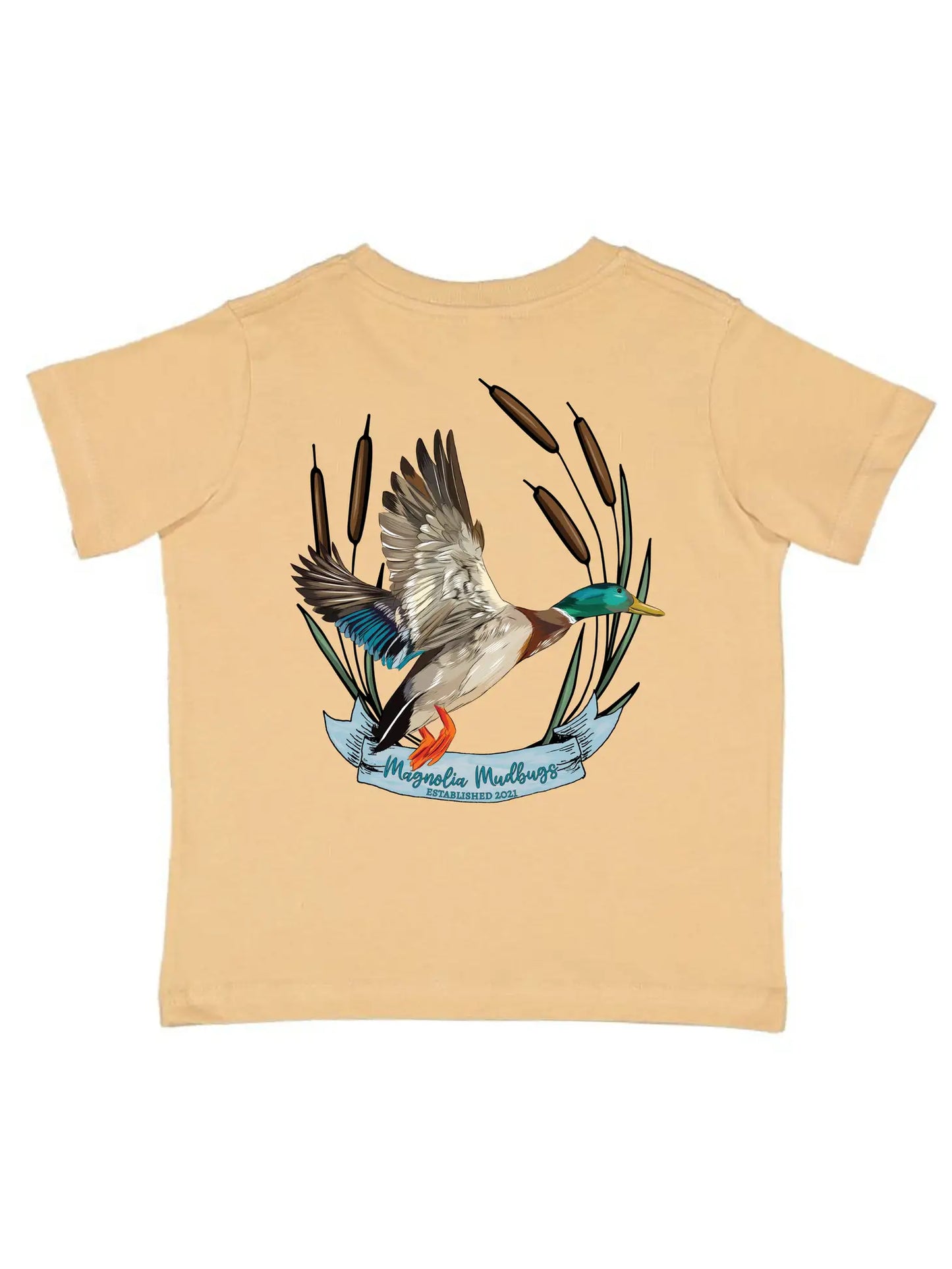 Watercolor Mallard Kids Tee